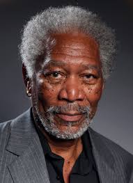 Portrait of actor Morgan Freeman.